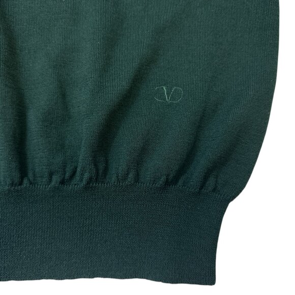 Valentino Studio Men’s XL 52 Merino Wool Mock Neck Sweater Italy Luxury Designer - Picture 7 of 16